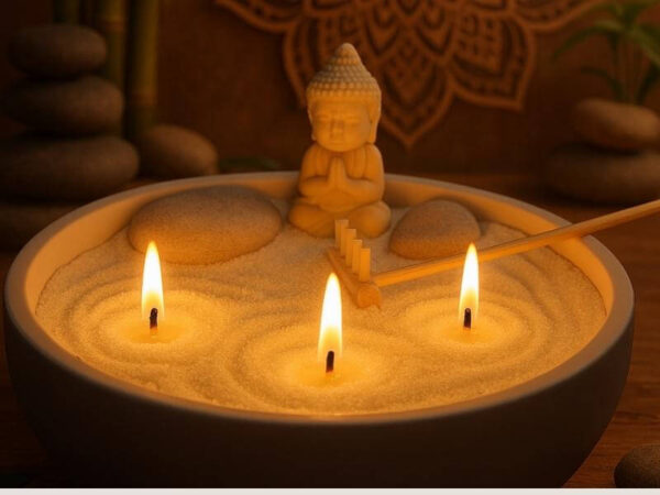 JARDÍN ZEN ARTESANAL  – Kit de meditación y autocuidado