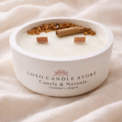 Vela Moment Canela & Naranja