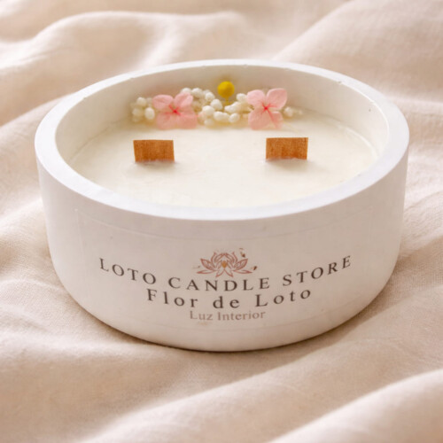 Vela Moment Flor de Loto