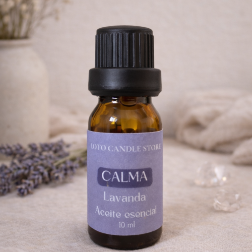 Aceite esencial de lavanda para bienestar y aromaterapia