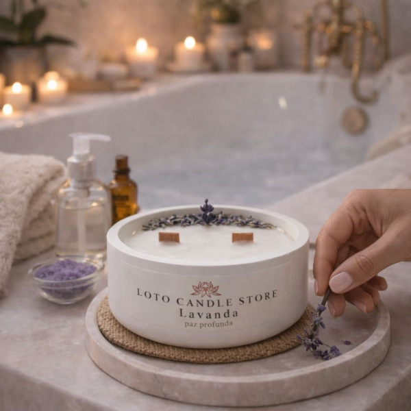 vela-lavanda